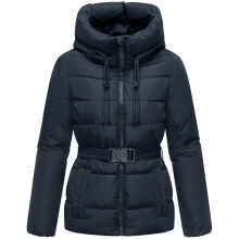 Marikoo Himee Damen Winter Herbst Steppjacke  Navy Größe XL - Gr. 42