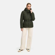 Marikoo Himee Damen Winter Herbst Steppjacke  Dark Olive  Größe M - Gr. 38