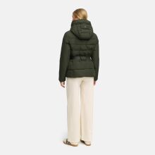 Marikoo Himee Damen Winter Herbst Steppjacke  Dark Olive  Größe XXL - Gr. 44