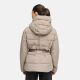 Marikoo Himee Damen Winter Herbst Steppjacke  Taupe Grey Größe XS - Gr. 34