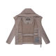 Marikoo Himee Damen Winter Herbst Steppjacke  Taupe Grey Größe XS - Gr. 34