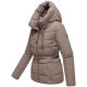 Marikoo Himee Damen Winter Herbst Steppjacke  Taupe Grey Größe M - Gr. 38