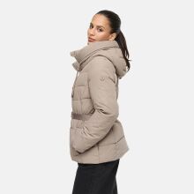 Marikoo Himee Damen Winter Herbst Steppjacke  Taupe Grey Größe XL - Gr. 42