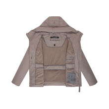 Marikoo Himee Damen Winter Herbst Steppjacke  Taupe Grey Größe XXL - Gr. 44