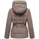 Marikoo Himee Damen Winter Herbst Steppjacke  Taupe Grey Größe XXL - Gr. 44