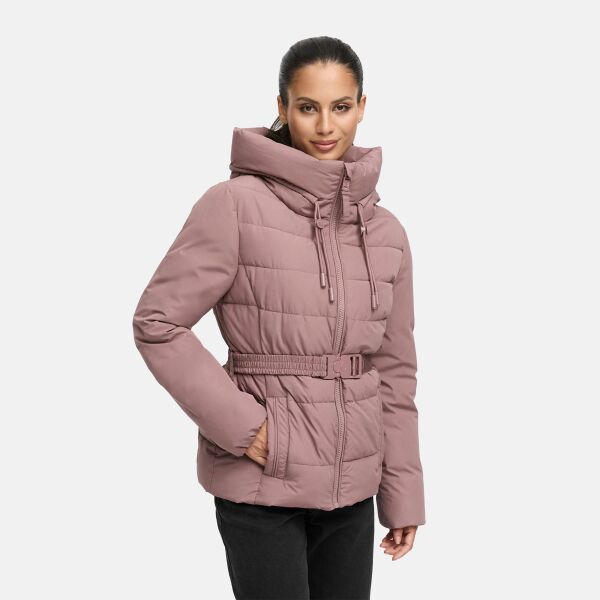 Marikoo Himee Damen Winter Herbst Steppjacke  Mauve Größe XL - Gr. 42