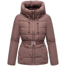 Marikoo Himee Damen Winter Herbst Steppjacke  Mauve Größe XXL - Gr. 44