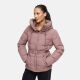 Marikoo Himee Damen Winter Herbst Steppjacke  Mauve Größe XXL - Gr. 44