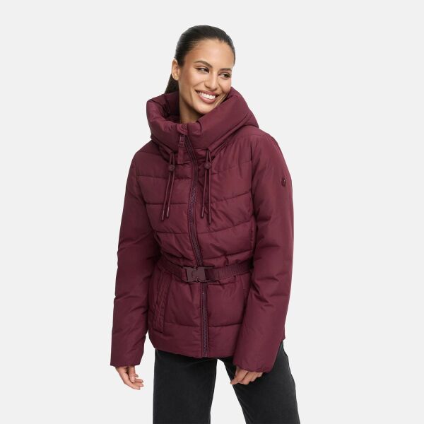 Marikoo Himee Damen Winter Herbst Steppjacke  Wine Größe L - Gr. 40