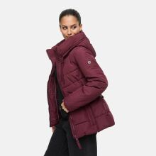 Marikoo Himee Damen Winter Herbst Steppjacke  Wine Größe L - Gr. 40