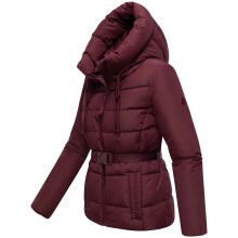 Marikoo Himee Damen Winter Herbst Steppjacke  Wine Größe XL - Gr. 42