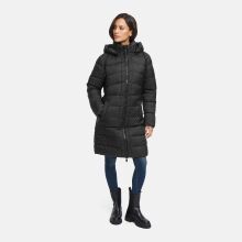 Marikoo Kaltnäschen Damen Winter Steppmantel Jacke  Schwarz-Größe M - Gr. 38