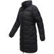 Marikoo Kaltnäschen Damen Winter Steppmantel Jacke  Schwarz-Größe L - Gr. 40