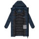 Marikoo Kaltnäschen Damen Winter Steppmantel Jacke  Navy-Größe M - Gr. 38