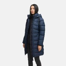 Marikoo Kaltnäschen Damen Winter Steppmantel Jacke  Navy-Größe L - Gr. 40