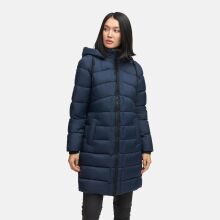 Marikoo Kaltnäschen Damen Winter Steppmantel Jacke  Navy-Größe XL - Gr. 42