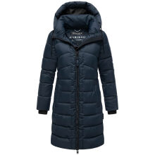 Marikoo Kaltnäschen Damen Winter Steppmantel Jacke  Navy-Größe XL - Gr. 42