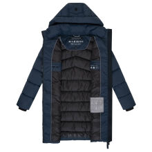 Marikoo Kaltnäschen Damen Winter Steppmantel Jacke  Navy-Größe XL - Gr. 42