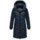 Marikoo Kaltnäschen Damen Winter Steppmantel Jacke  Navy-Größe XXL - Gr. 44