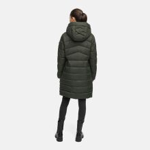 Marikoo Kaltnäschen Damen Winter Steppmantel Jacke  Dark Olive-Größe M - Gr. 38