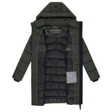 Marikoo Kaltnäschen Damen Winter Steppmantel Jacke  Dark Olive-Größe XXL - Gr. 44