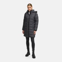 Marikoo Kaltnäschen Damen Winter Steppmantel Jacke  Anthrazit-Größe L - Gr. 40