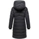 Marikoo Kaltnäschen Damen Winter Steppmantel Jacke  Anthrazit-Größe XL - Gr. 42
