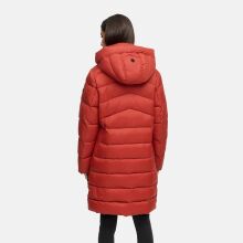 Marikoo Kaltnäschen Damen Winter Steppmantel Jacke  Dark Terracotta-Größe M - Gr. 38
