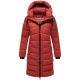 Marikoo Kaltnäschen Damen Winter Steppmantel Jacke  Dark Terracotta-Größe XXL - Gr. 44