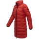 Marikoo Kaltnäschen Damen Winter Steppmantel Jacke  Dark Terracotta-Größe XXL - Gr. 44