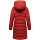 Marikoo Kaltnäschen Damen Winter Steppmantel Jacke  Dark Terracotta-Größe XXL - Gr. 44