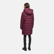 Marikoo Kaltnäschen Damen Winter Steppmantel Jacke  Wine-Größe XL - Gr. 42