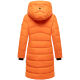Marikoo Kaltnäschen Damen Winter Steppmantel Jacke  Orange-Größe XL - Gr. 42