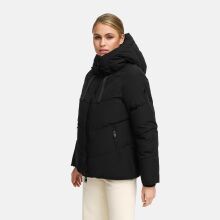 Marikoo Kwamee Damen WInter Herbst Steppjacke Schwarz Größe XXL - Gr. 44