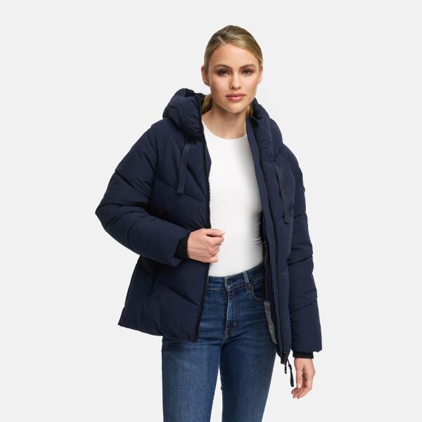 Marikoo Kwamee Damen WInter Herbst Steppjacke Navy Größe L - Gr. 40
