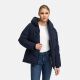 Marikoo Kwamee Damen WInter Herbst Steppjacke Navy Größe XL - Gr. 42
