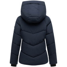 Marikoo Kwamee Damen WInter Herbst Steppjacke Navy Größe XXL - Gr. 44
