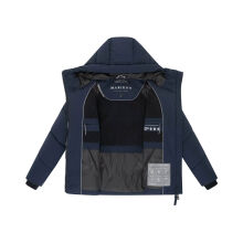 Marikoo Kwamee Damen WInter Herbst Steppjacke Navy Größe XXXL - Gr. 46