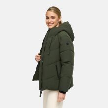 Marikoo Kwamee Damen WInter Herbst Steppjacke Dark Olive Größe M - Gr. 38