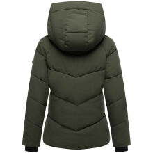 Marikoo Kwamee Damen WInter Herbst Steppjacke Dark Olive Größe M - Gr. 38