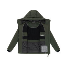 Marikoo Kwamee Damen WInter Herbst Steppjacke Dark Olive Größe XL - Gr. 42