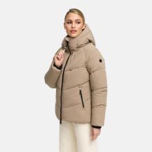 Marikoo Kwamee Damen WInter Herbst Steppjacke Taupe Grey Größe M - Gr. 38