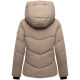 Marikoo Kwamee Damen WInter Herbst Steppjacke Taupe Grey Größe XXXL - Gr. 46