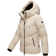 Marikoo Kwamee Damen WInter Herbst Steppjacke Cream Größe M - Gr. 38