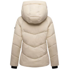 Marikoo Kwamee Damen WInter Herbst Steppjacke Cream Größe XL - Gr. 42