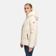 Marikoo Kwamee Damen WInter Herbst Steppjacke Cream Größe XL - Gr. 42
