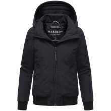 Marikoo Mooni Damen Herbst Caban Jacke Schwarz Größe XS - Gr. 34