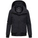 Marikoo Mooni Damen Herbst Caban Jacke Schwarz Größe XS - Gr. 34