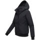 Marikoo Mooni Damen Herbst Caban Jacke Schwarz Größe S - Gr. 36