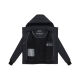 Marikoo Mooni Damen Herbst Caban Jacke Schwarz Größe S - Gr. 36
